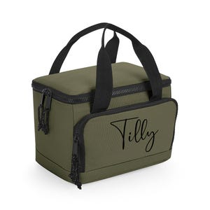 Personalised Lunch bag, Adults lunch cooler bag, Insulated Cooler Bag, Personalised Bag for Work Office, Sandwich Bag, Bag Staff Gift