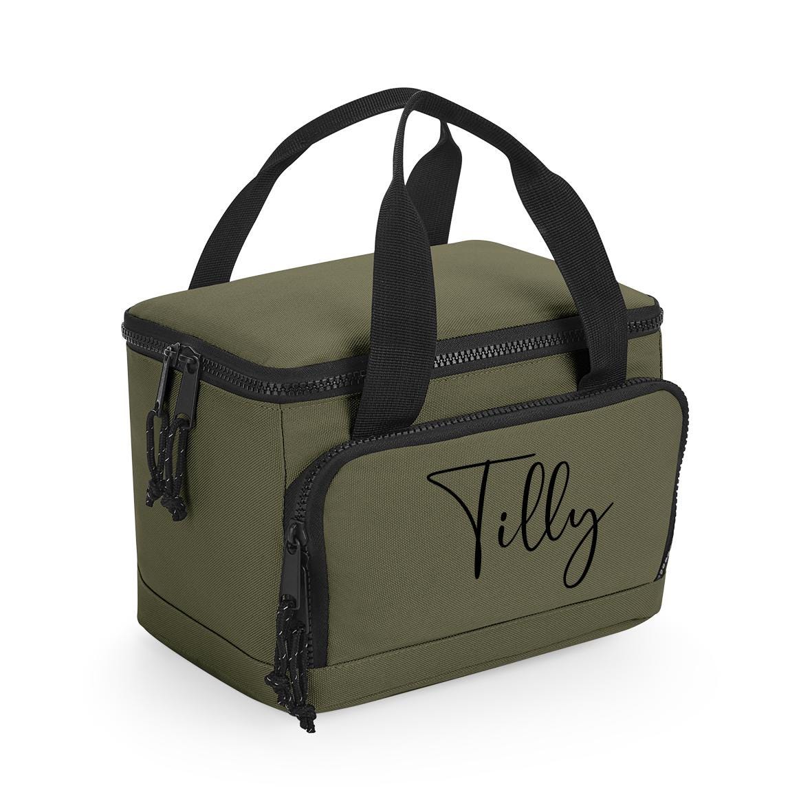 Borsa Termica Isolata 12 Litri - Motivo Leopardato, Tracolla Regolabile, Per Pranzo E Picnic