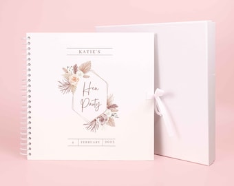 Gepersonaliseerde vrijgezellenfeest plakboek fotoalbum, plakboek vrijgezellenfeest, vrijgezellenfeest plakboek, bruiloft fotoboek, plakboek blanco, fotoboek