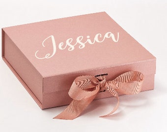 Large Personalised Gift Box, Empty Box, Christmas gift box, Birthday Gift Box, Bridesmaid Proposal Gift, Gift Box, Bridesmaid Gift Set