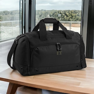 Sac de sport fourre-tout pour homme personnalisé, sac de voyage pour homme, sac de vol de week-end, sac en toile vintage pour homme, cadeau pour homme pour Noël, salle de sport