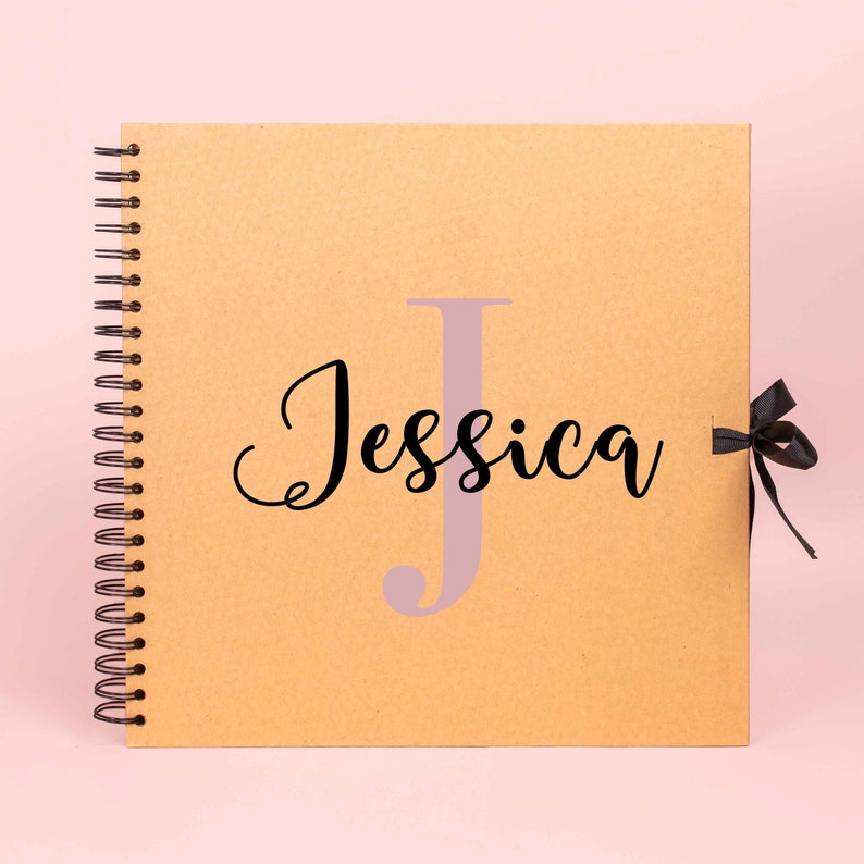 Personalised Name Scrapbook / Custom Message Photo Album / Etsy