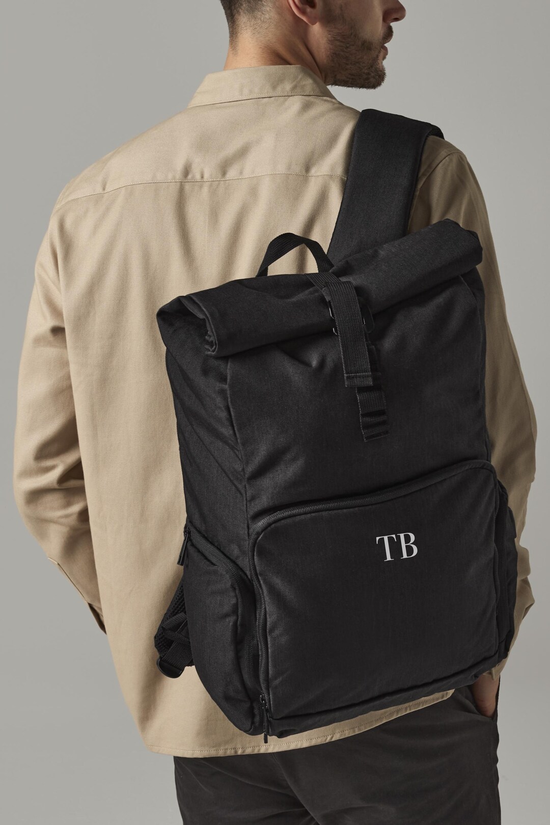 Personalised Backpack With Charger, Tech Backpack, Laptop Case Bag, Bag ...