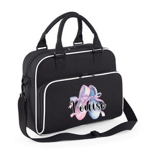 Custom Dance Bag For Girls, Personalised Name Gym Bag, Gift for Dancing, Gymnastic Cheer Girls Birthday Gift, Ballet Bag, Back to school