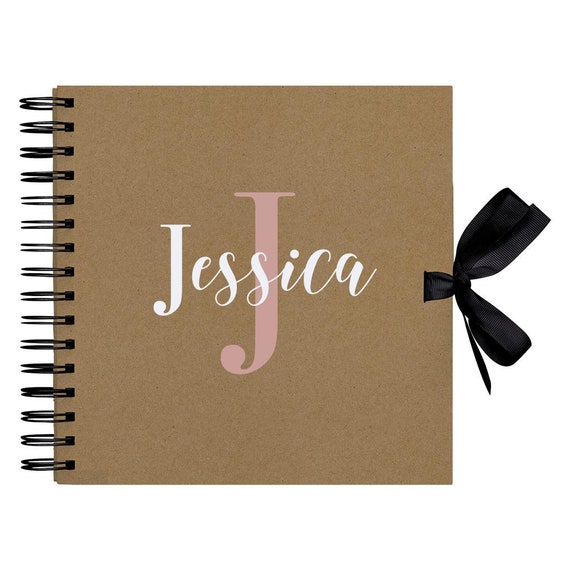 Personalised Name Scrapbook / Custom Message Photo Album / Etsy UK