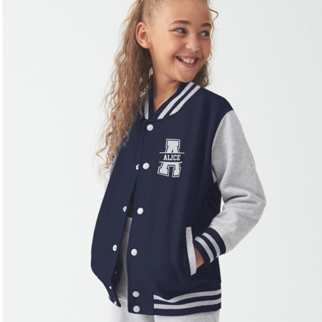 ★ Urbandtype.★ Padded Fleece Varsity Jacket Pink UBDWJP00 c471d0672a5f731702afe01240afdf