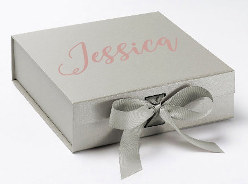 Large Personalised Gift Box Empty Box Christmas Gift Box Etsy UK