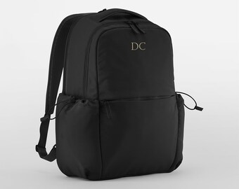 Personalised Monogram Training Gym Bag, Custom Backpack Bag