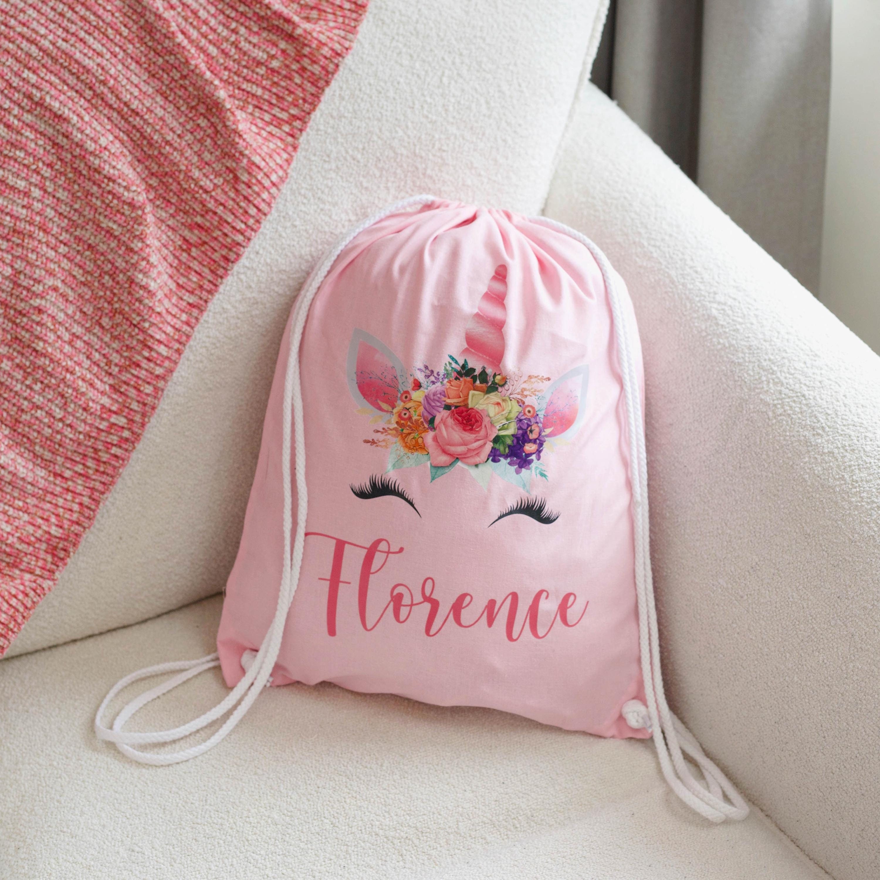 Turnbeutel Moos Unicorn – Offizieller Großer Sportbeutel, Aus Robustem Polyester, 35x40 Cm, Mit Reißverschluss-Innentasche, Vielseitig Für Schule & Freizeit