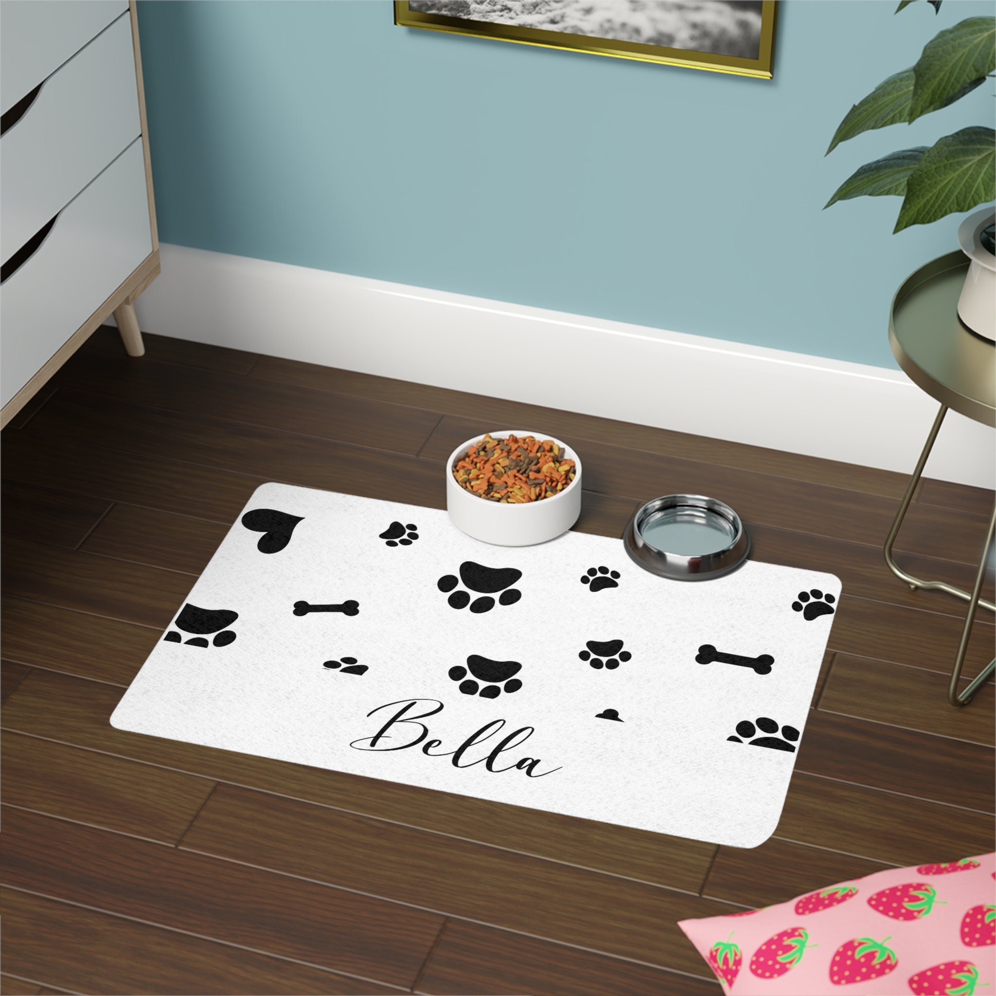 Personalised dog cheap placemat