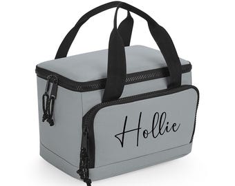 Personalised Lunch bag, Adults lunch cooler bag, Insulated Cooler Bag, Personalised Bag for Work Office, Sandwich Bag, Bag Staff Gift