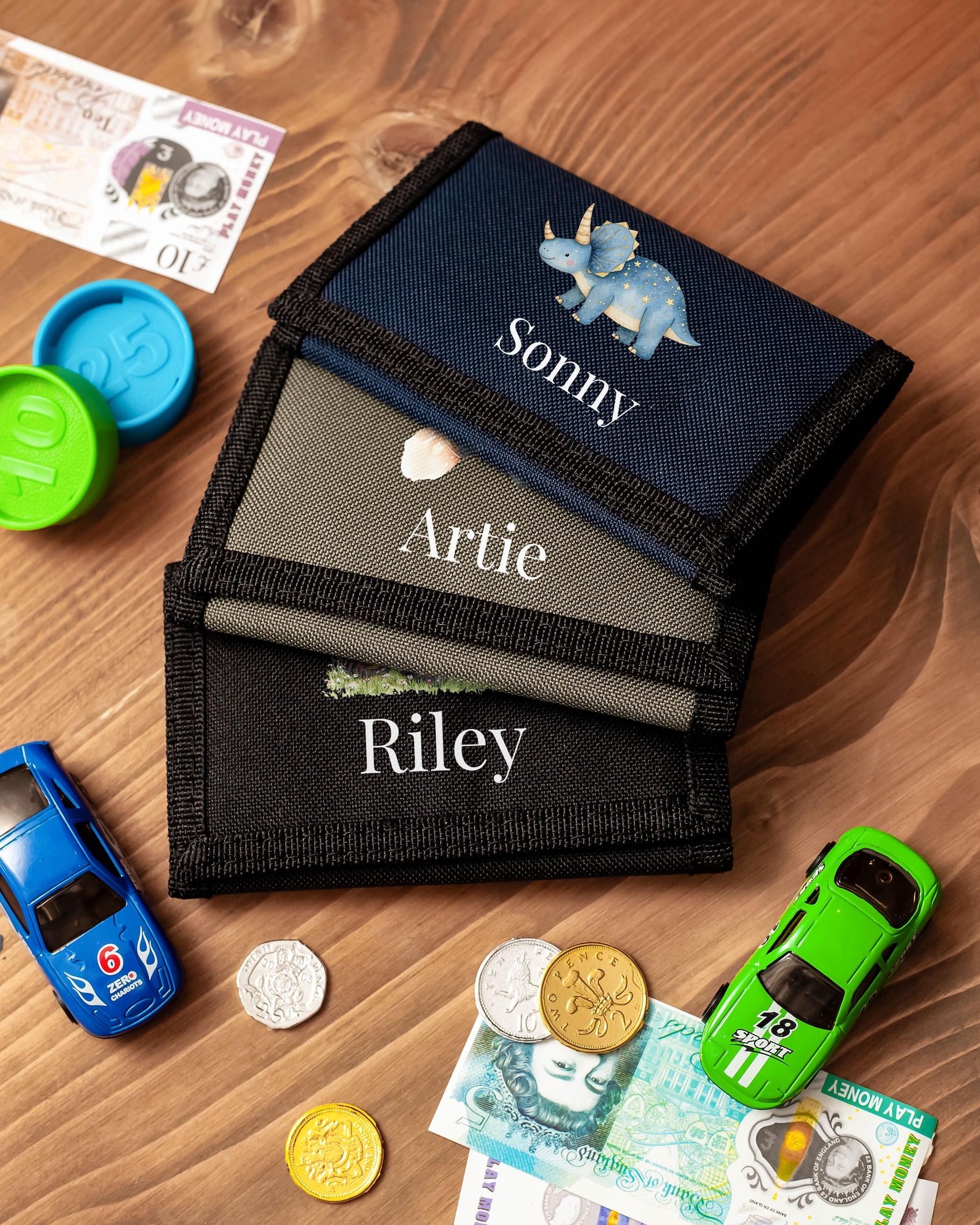 Personalised Childrens Wallet Boys Personalised Childrens Wallet Boys