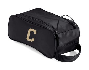 Personalised football boot bag, Sport shoe bag with initials or name, custom initials boots bag for sport, sports kit bag, football kit bag