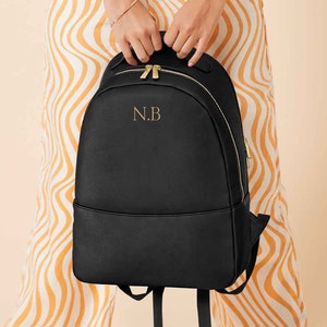 Monogram Backpack Adult Etsy