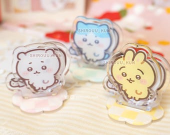Chii Small Friends Toilet Time Double-sided Magnet Standees