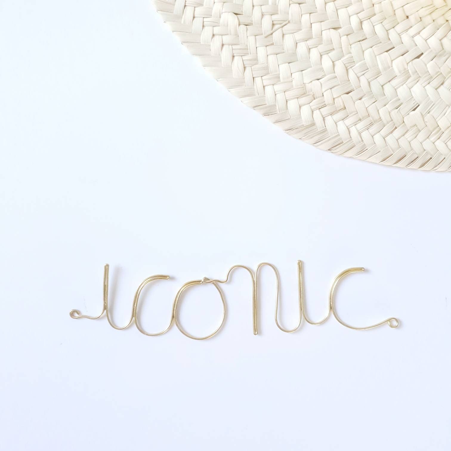 Mot en Laiton Iconic