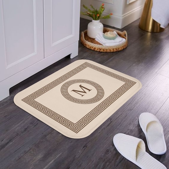 Personalized bathroom rugs sale