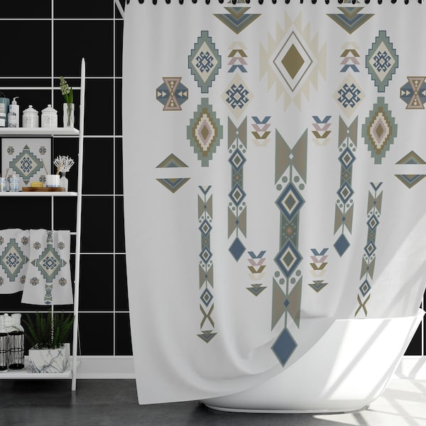 Western Shower Curtain Etsy