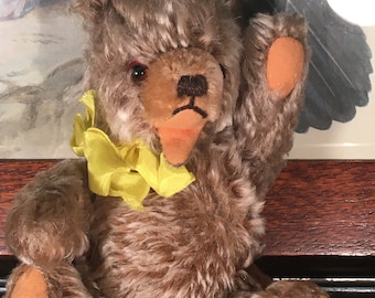 Steiff Herman Zotty Bear années 1940 Allemagne, ours Mohair vintage,