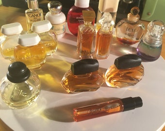 French Perfumes 16, FREE POST, Givenchy, Guerlain Paris, Estee Lauder