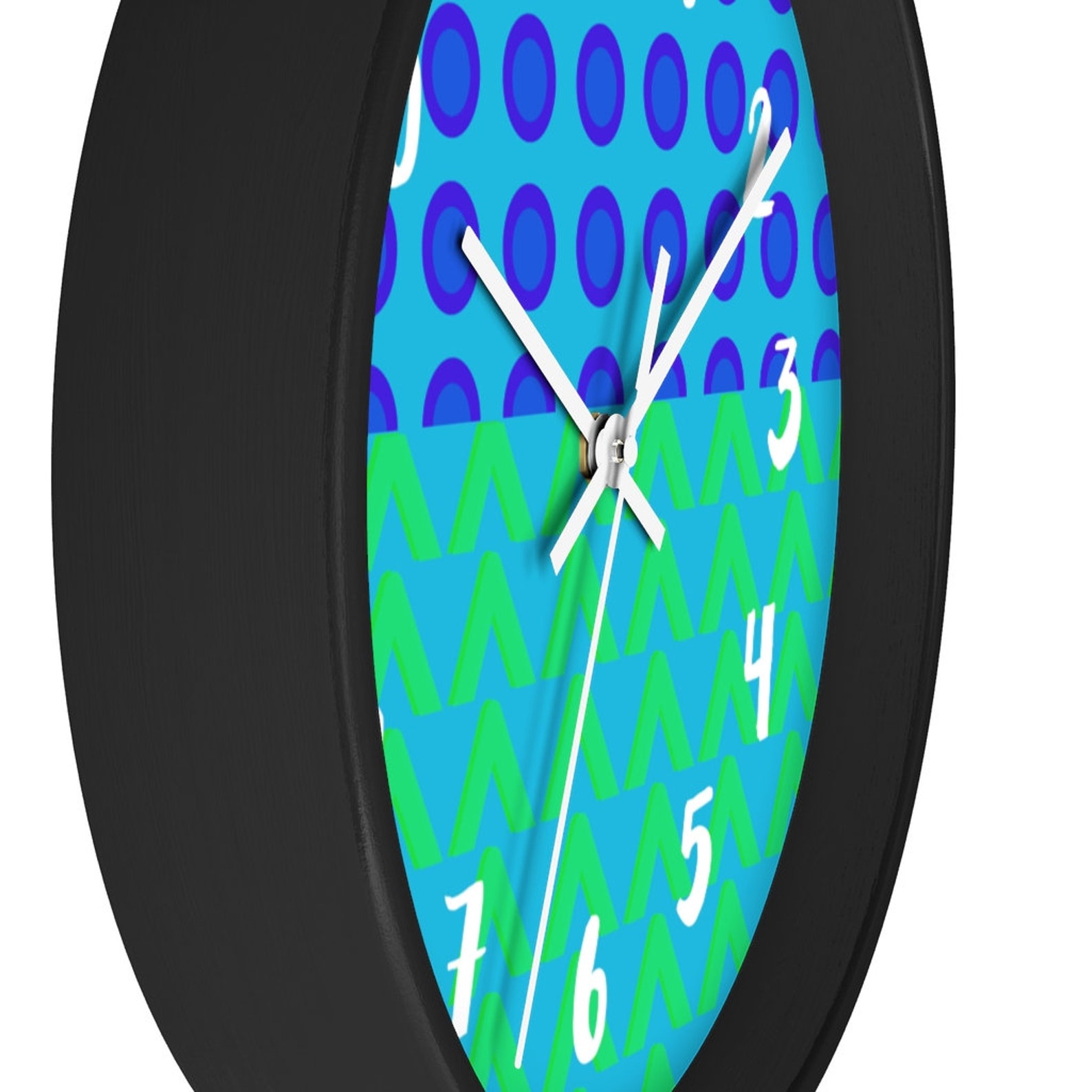 Reloj de pared redondo reloj de pared pequeño reloj de | Etsy