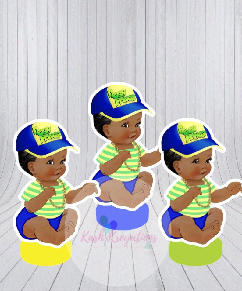 Fresh Prince Babyshower Centerpiece Etsy