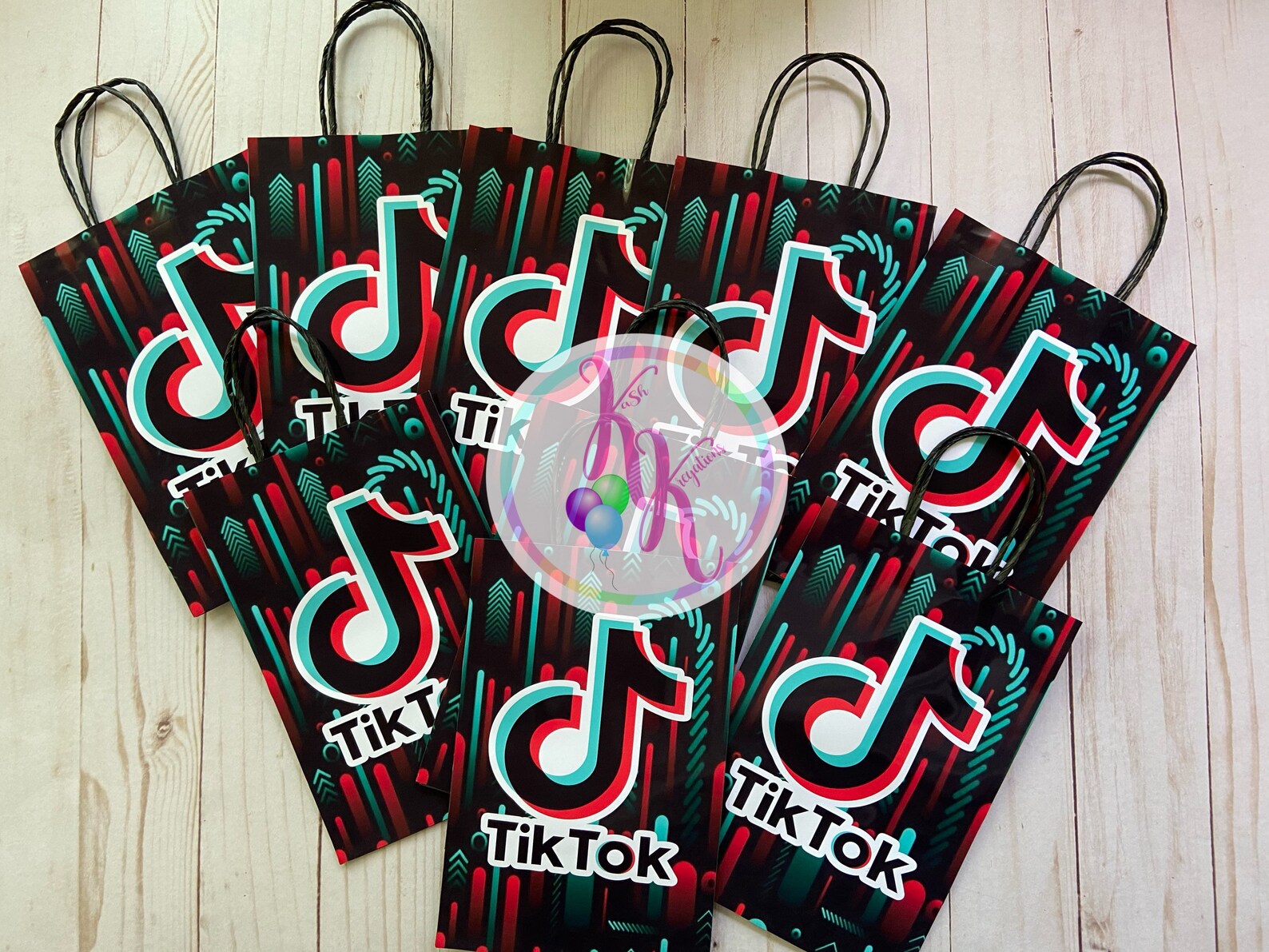 Tiktok party favor bags 1Dozen Etsy