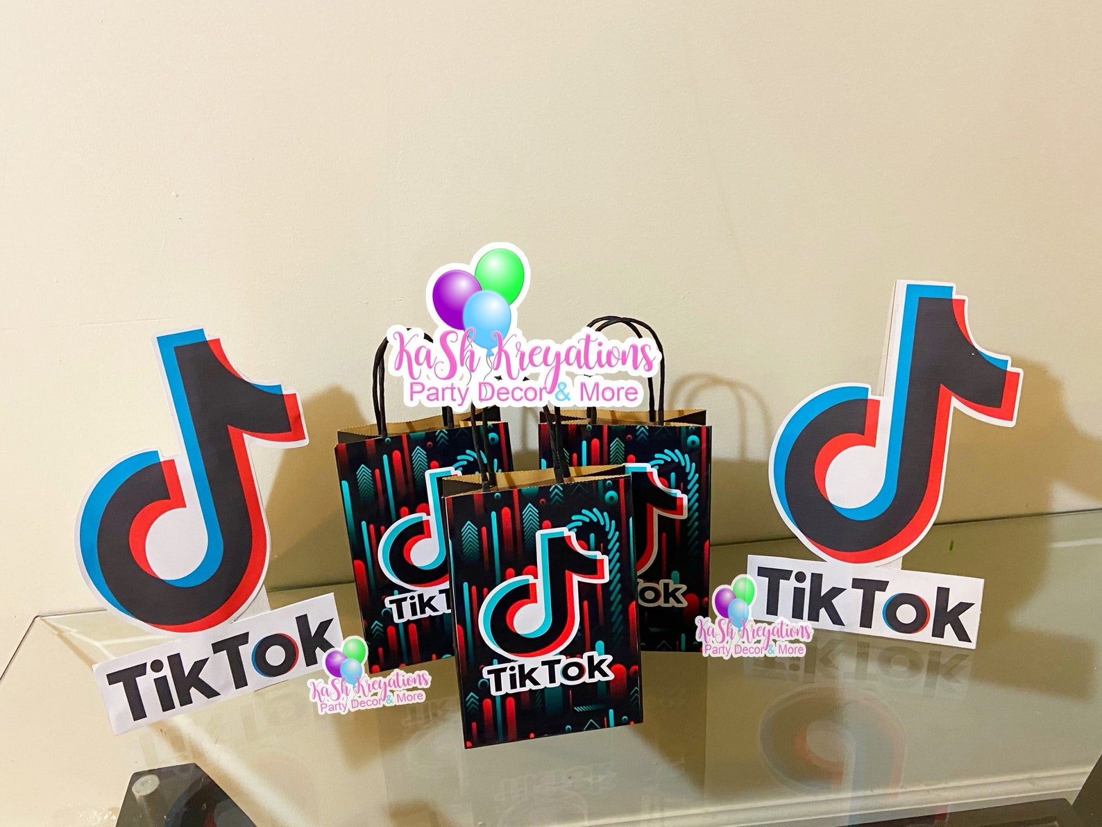 Tiktok party favor bags 1Dozen Etsy