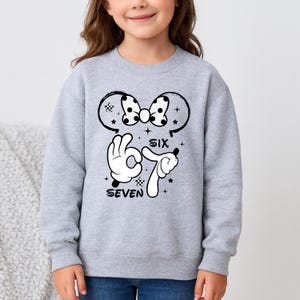 mickey mouse inspired kids shirt, disneyland sibling matching birthday shirts, funny disney friends outfit ages six seven