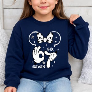 mickey mouse style birthday shirt for kids, disney trip matching sibling shirts, disneyland outfit ages 6 and 7