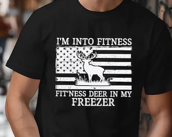 Funny Hunter Dad Sweatshirt, Deer Fitness Graphic