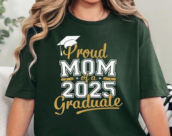 Proud Family of a 2025 Senior Shirt, Class of 2025 Family Graduation Shirts, Proud Dad Mom Graduate, Proud Family Shirt, Graduation Shirt