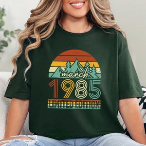 40th Birthday Retro Shirt, 40th Birthday Shirt, 1985 T-shirt, 1985 Birth Year Shirt, Hello Forty Shirt,Vintage 1985 Shirt,1985 Birthday Gift
