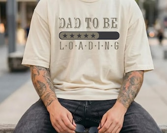 Camiseta para futuro papá, camiseta para anunciar el embarazo, camiseta de regalo para papá primerizo