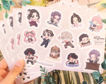The Great Ace Attorney - Chibi Character Sticker Sheet