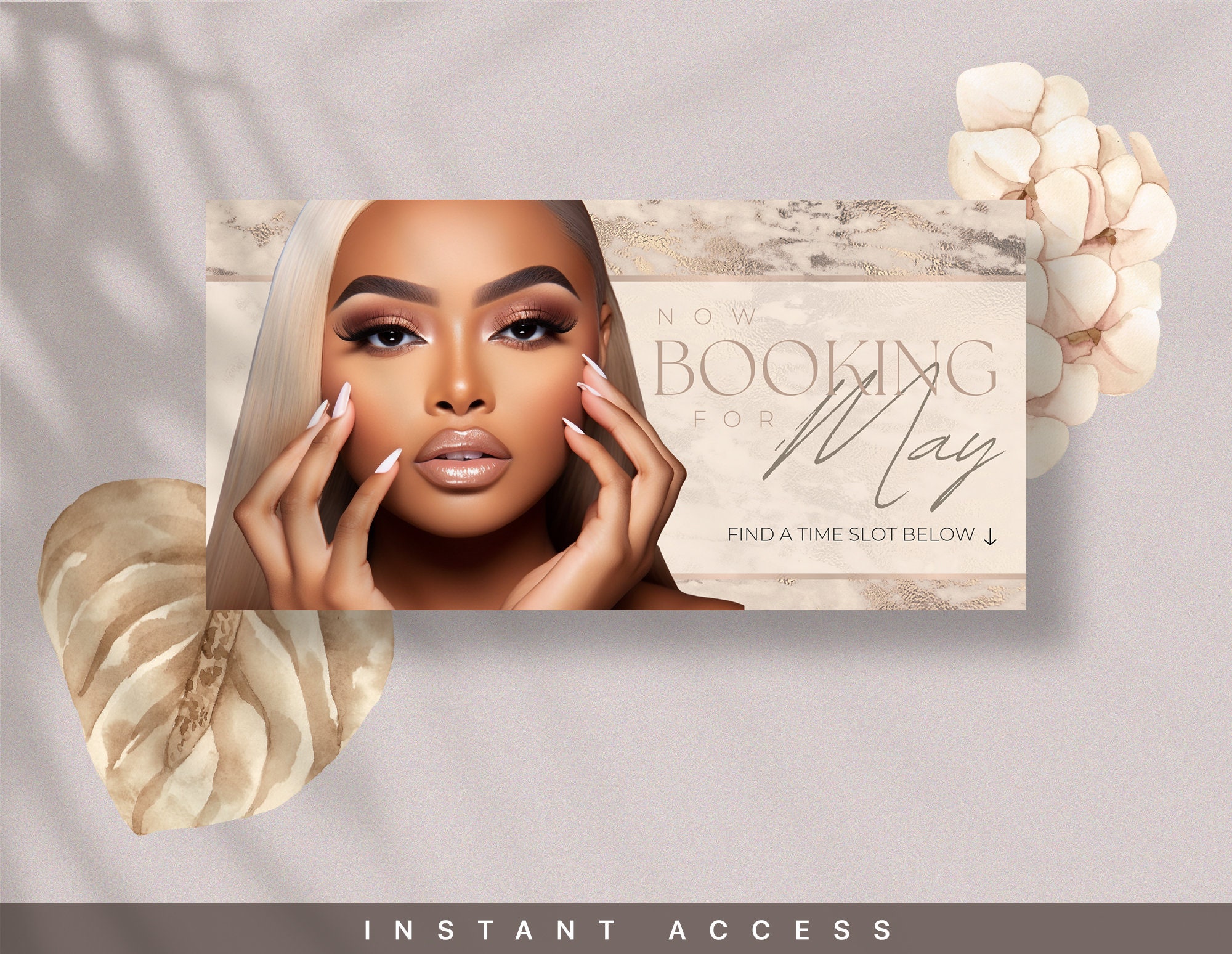 Acuity Scheduling Site Template, Editable DIY Booking Site Template