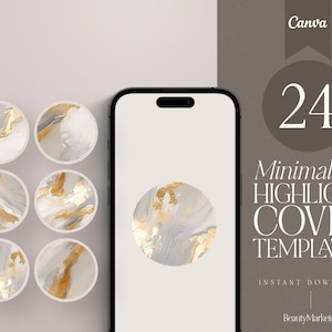 24 Gold Instagram Story Highlights, Artistic Instagram Cover Highlights, Beautiful Elegant Golden Covers, Boho Instagram Highlight Covers