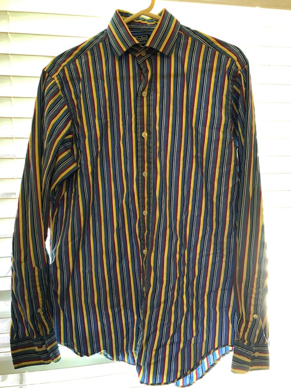 vintage polo button up