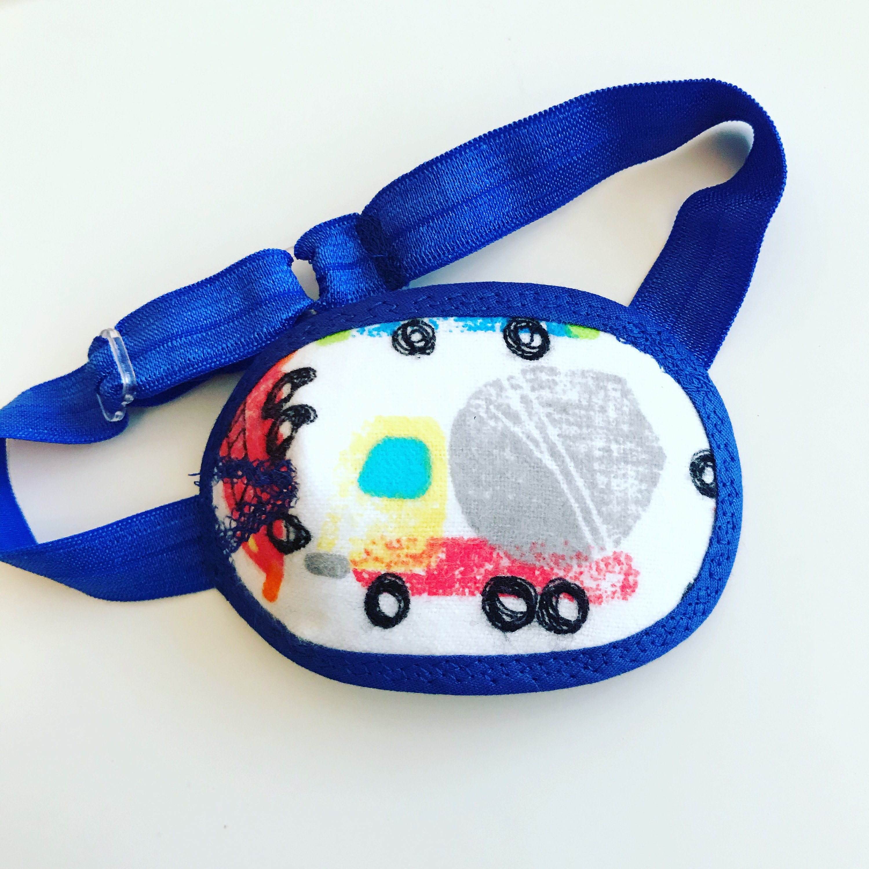 Reuseable Eye Patch With Elastic Band With TRUCKS option to Etsy
