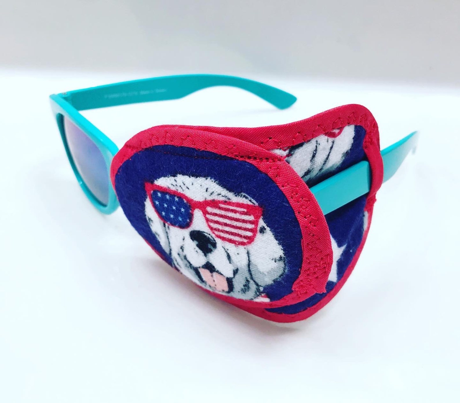 Reuseable Overthelens Geometric Eye Patch for Glasses Child Etsy UK