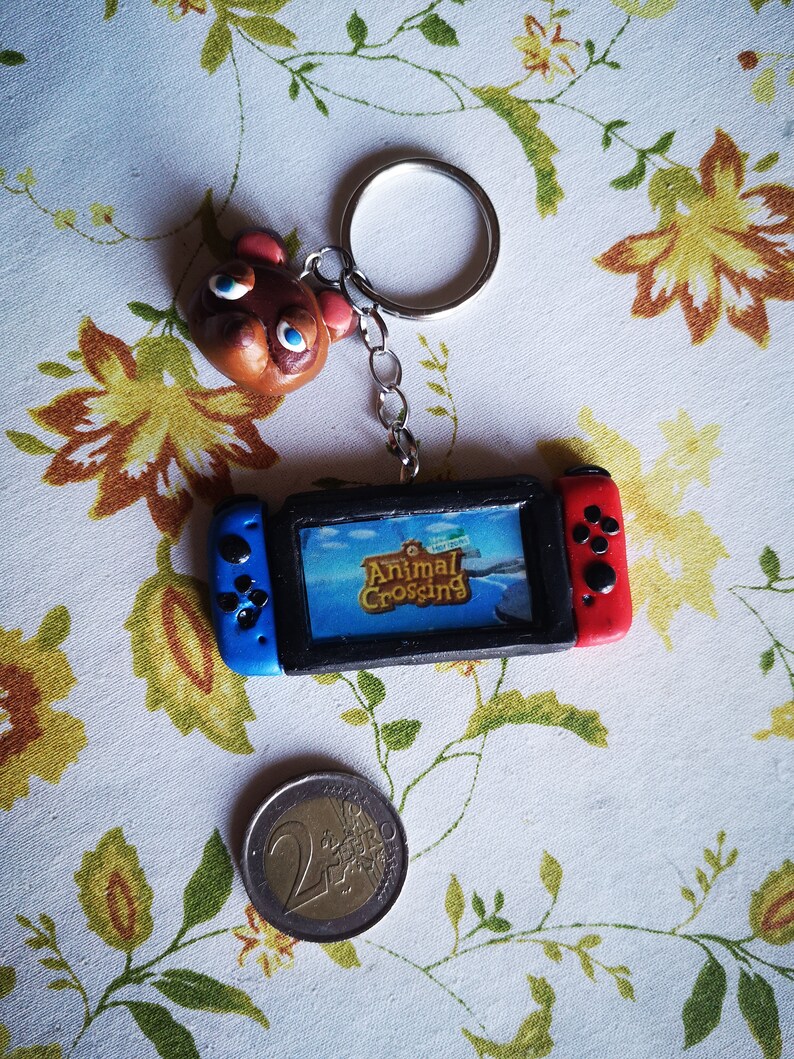Mini Nintendo Switch and Switch lite keychain charm Animal Etsy