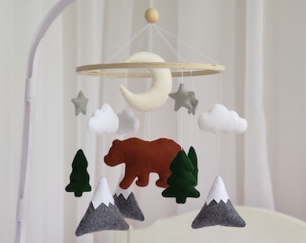 mountain mobile nursery