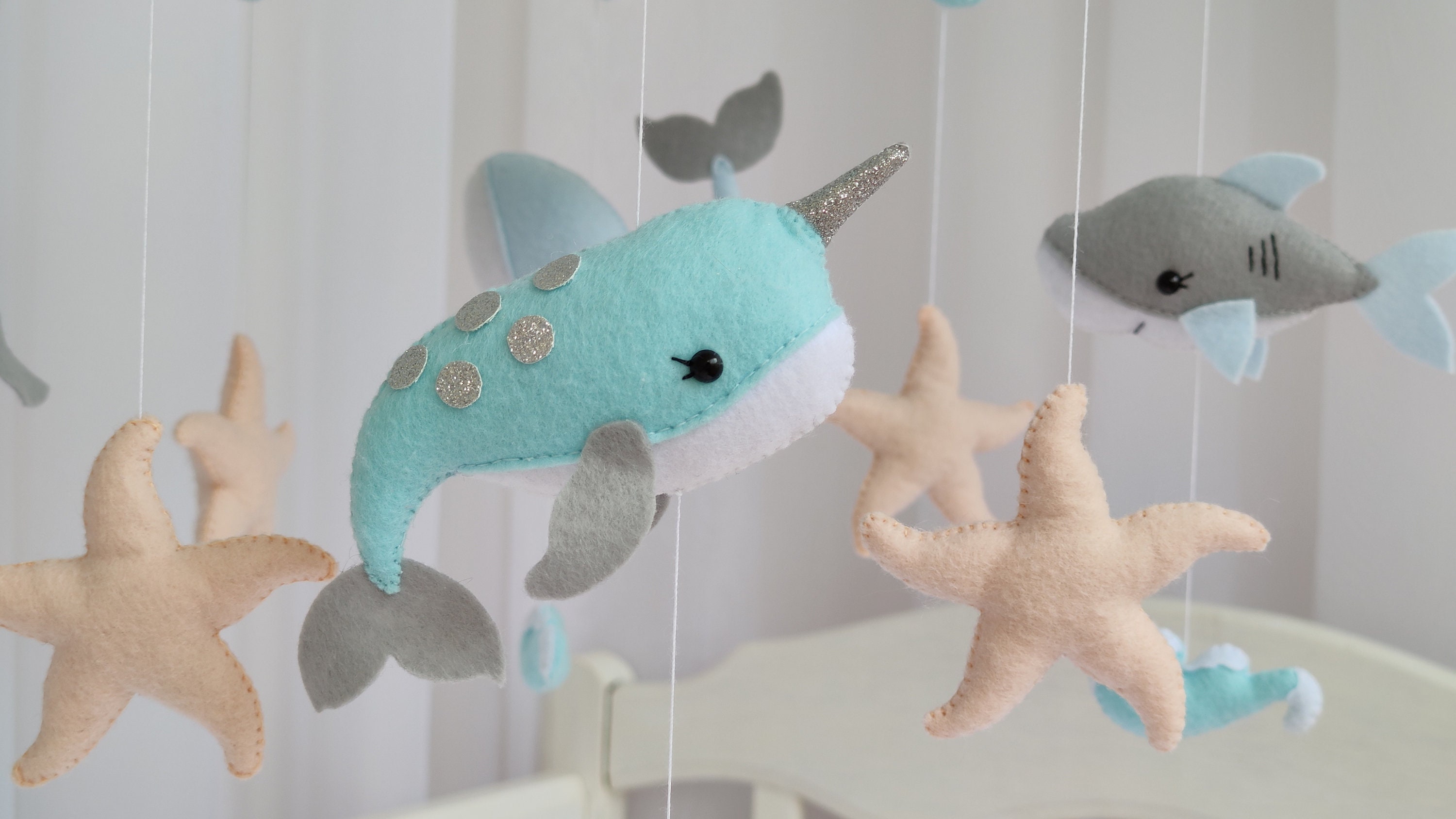 Ocean Baby mobile Octopus Mobile nursery Boy baby mobile Etsy