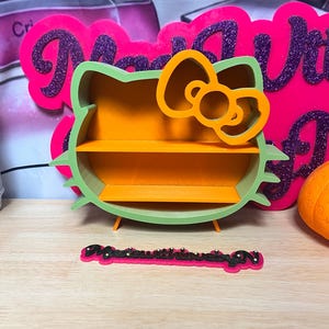 Hello Kitty 3d printed shelf