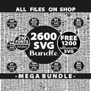 Download Svg Bundle Svg Bundles Fonts Svg Bundle Svg Files For Etsy
