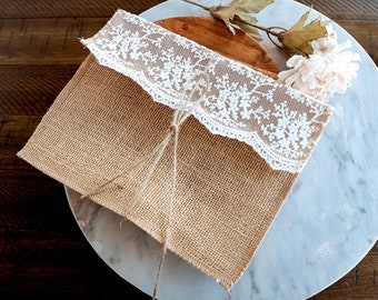 Gift Bag Bulk Gift Bag Fabric Reusable Gift Bag Jute Envelope Bag Lace Wedding Shower Favors Bulk Event Party Favors Bulk Wedding Supply