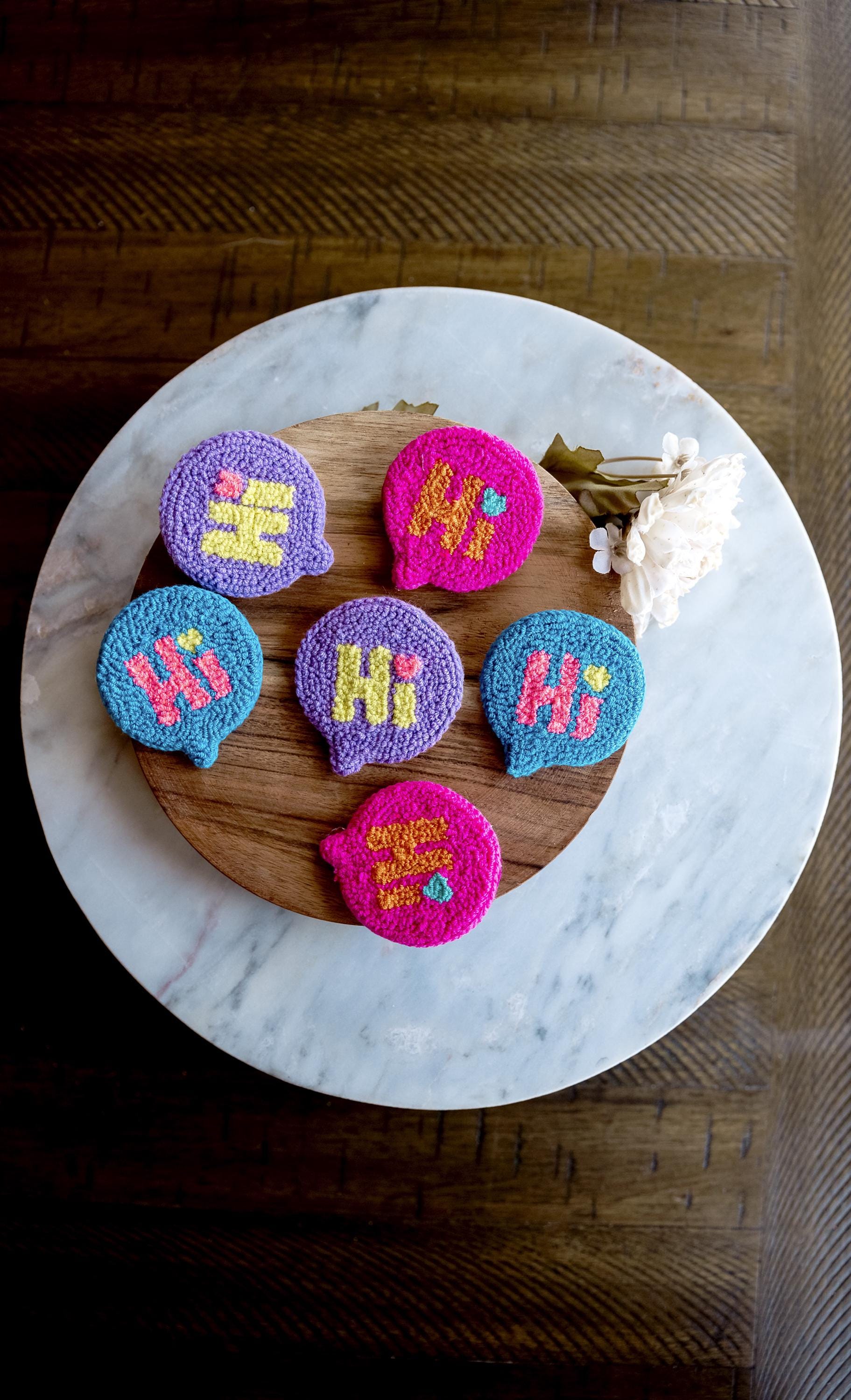 Hi Pin Hi Brooch Pin Conversation Starter Pin Kawai Pin Kawai Brooch ...