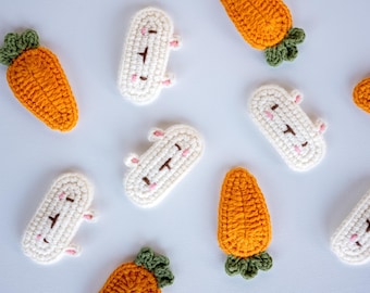Rabbit Hair Clip Carrot Hair Clip Easter Hair Clip Rabbit Carrot Hair Snap Rabbit Hair Barrette Cute Animal Hair Clip Fun Stocking Stuffer