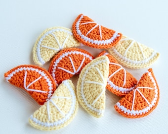 Orange Slice Hair Clip Lemon Slice Hair Clip Kawai Hair Snap Fruit Hair Barrettes Lemon Hair Clip Unique Stocking Stuffers Orange Hair Snap