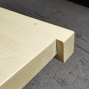 Rustic Window Sills With Front Lip & Corner Notches - Etsy